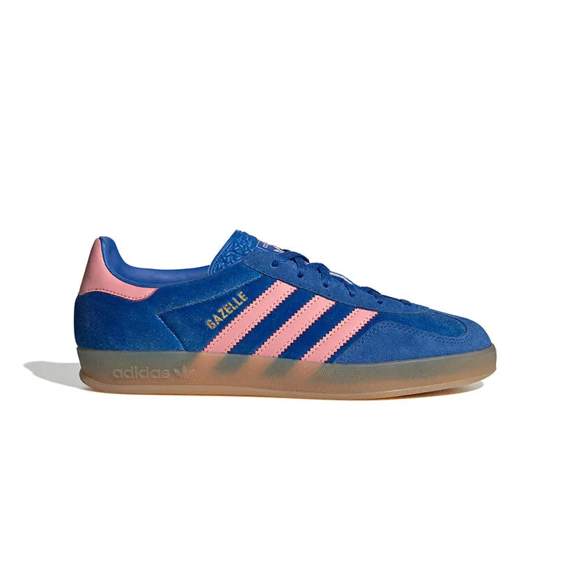 adidas Gazelle Indoor W Azul Rosa