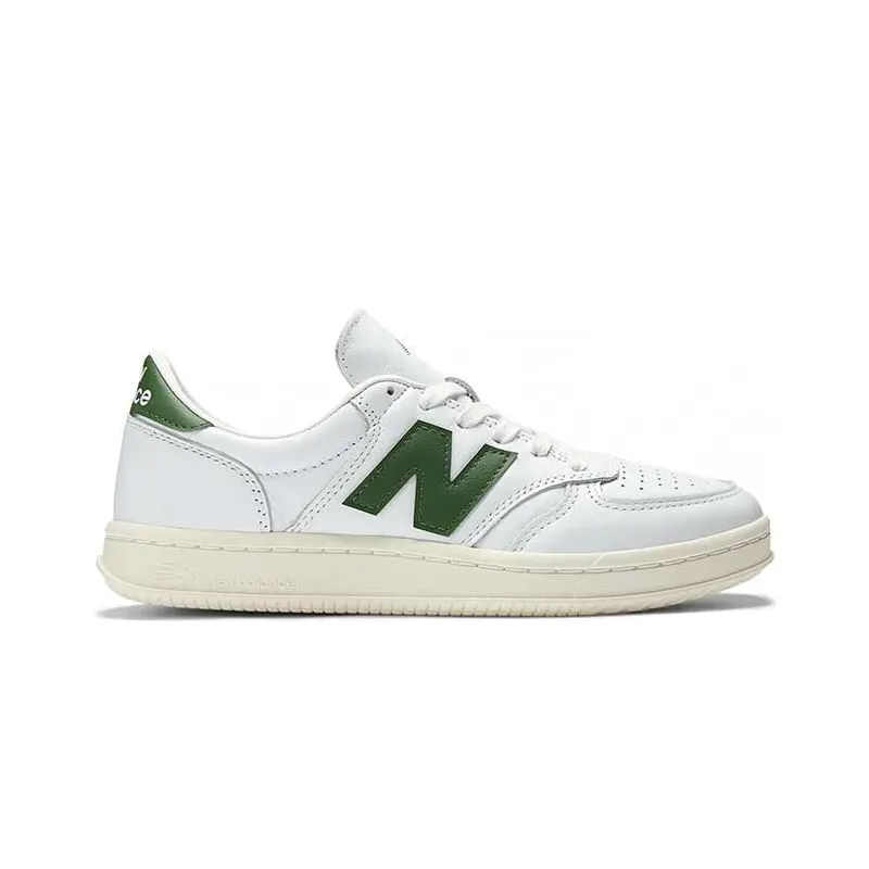 New Balance T500 White Green