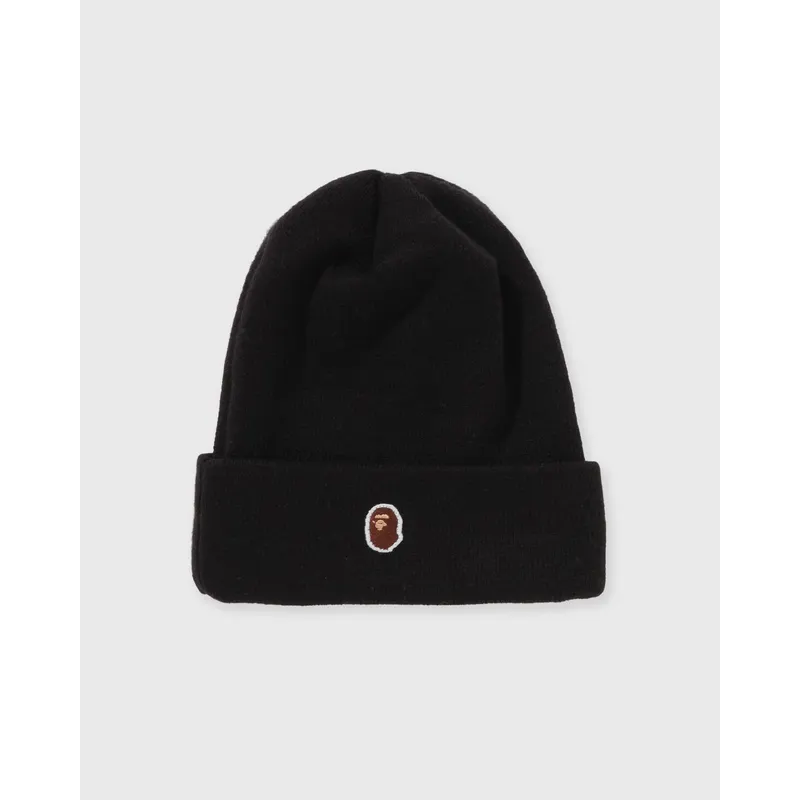 A Bathing Ape Ape Head One Point New Era Knit Cap