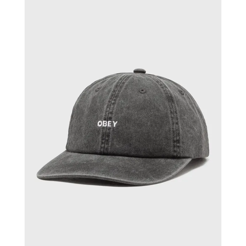 Obey Pigment bold 6 panel strapback